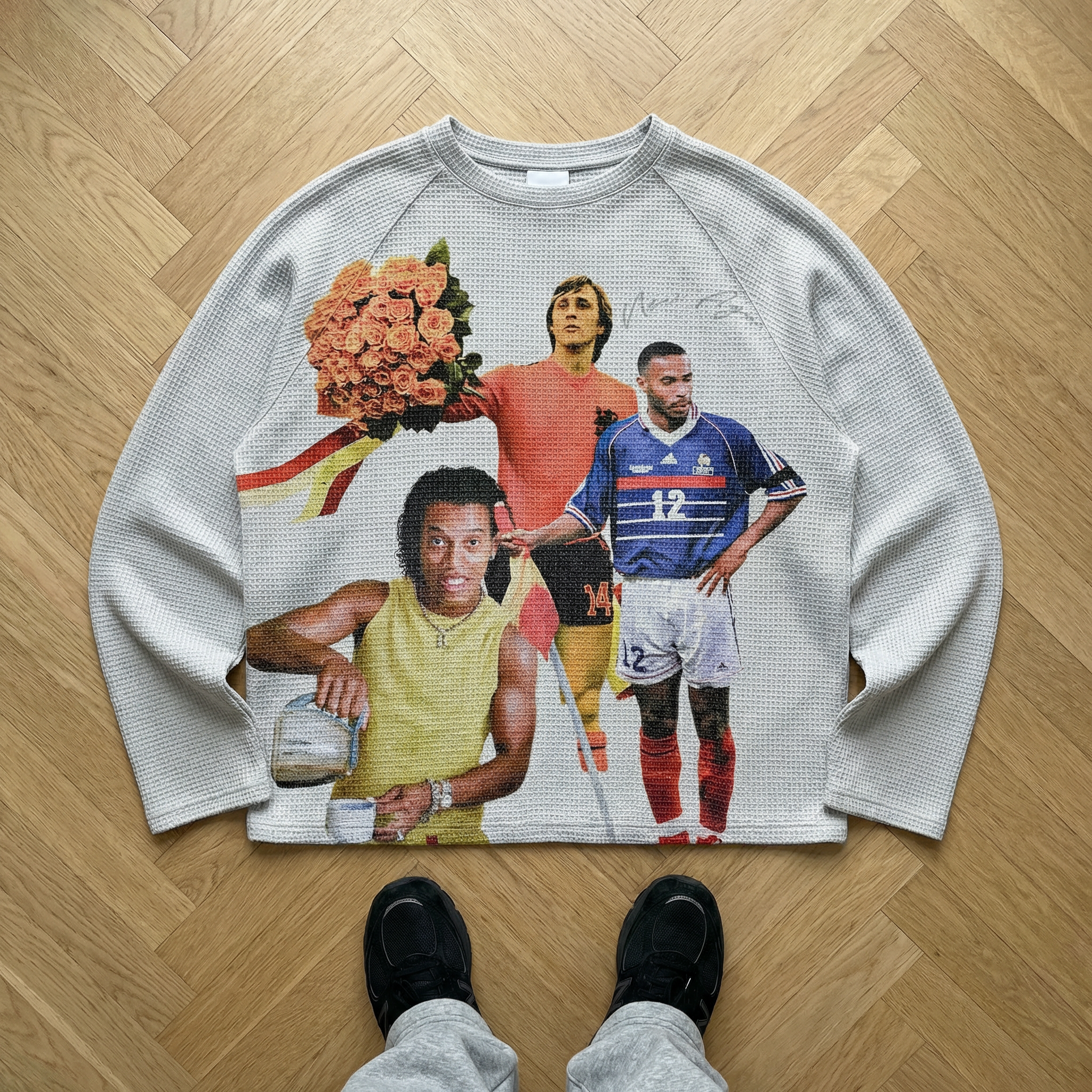 ICONS - WAFFLE KNIT LONGSLEEVE