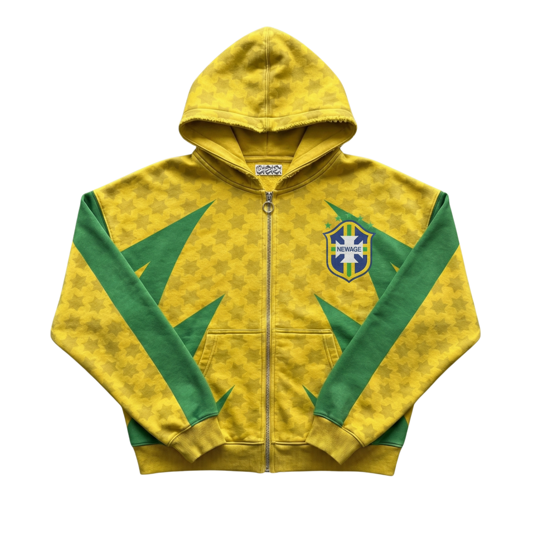 BRAZIL WC ZIP UP